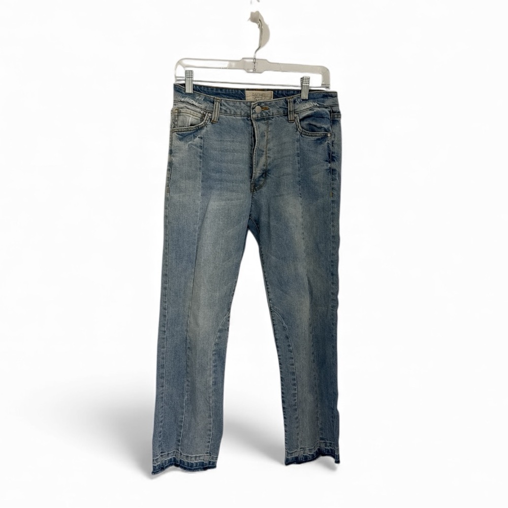 Rachel Roy Women’s straight ankle shadow pocket jeans
Light wash Size 27